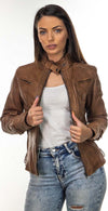 V173---Biker-Donna-Cuoio-in-vera-pelle