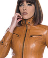 V173---Biker-Donna-Sigaro-in-vera-pelle