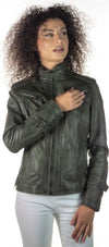 V173---Biker-Donna-Verde-in-vera-pelle