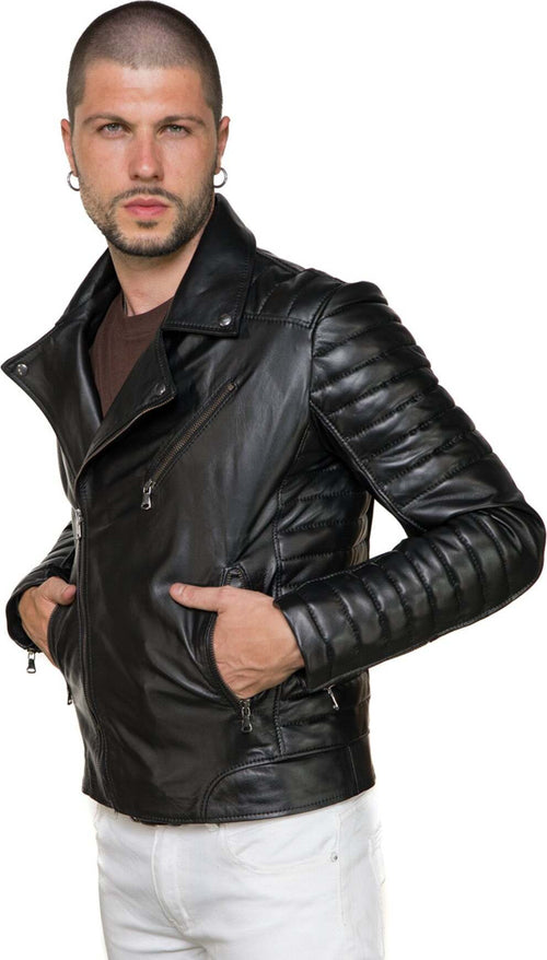 V248---Chiodo-Uomo-Nero-in-vera-pelle
