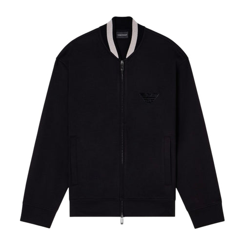 EMPORIO ARMANI felpe senza cappuccio uomo emporio armani - sweatshirt - nero da uomo