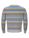 Gran Sasso Maglione Girocollo Multicolor in Cashmere da uomo