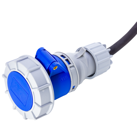 PROLUNGA ELETTRICA INDUSTRIALE 16A DA 20 METRI - CAVO IN NEOPRENE 3G2.5 - PROTEZIONE IP67 - ElettroWatt.eu