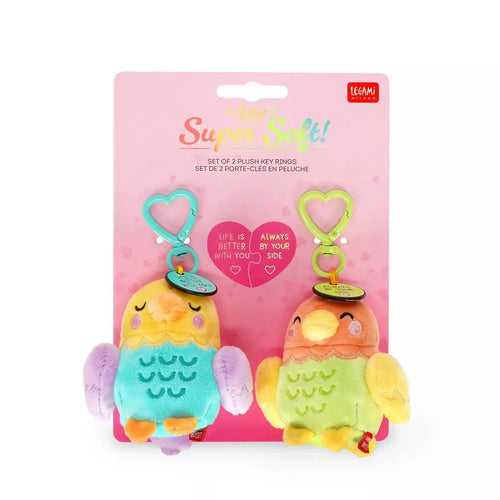2 Portachiavi con Peluche - Super Soft! - Tiny legami