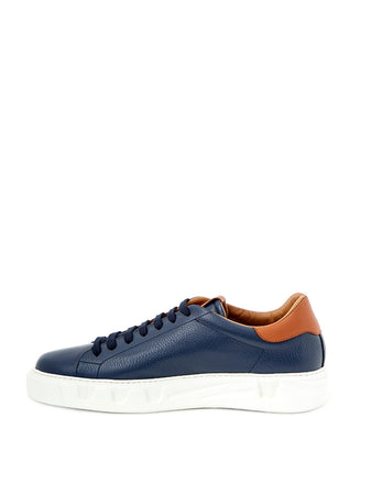 Roberto Cavalli Sneaker Con Logo Oro da uomo
