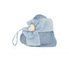 Sacchetto Nascita Bimbo Cuscino cuore con fiocco Cotone Harmony