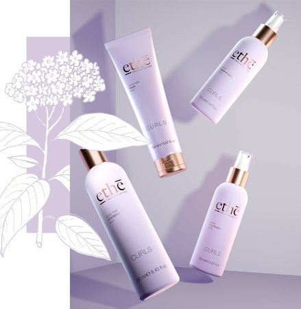 Shampoo Capelli Ricci Emsibeth Ethè Curls – Shampoo Idratante e Definizione Ricci, Anti Crespo con Burro di Mango, Cocco e Moringa, Capelli Morbidi e Luminosi