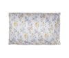 Completo letto in raso di puro cotone Romance Azzurro - Vanita di raso