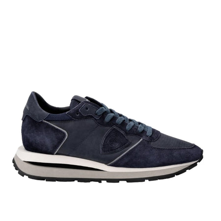 Philippe Model sneaker uomo philippe model - tropez haute low man - blu da uomo