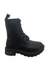 Anfibio bambino Cult Martin nero pelle lacci urban style
