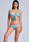 VACANZE-ITALIANE-|-Bikini-triangolo-e-slip-Smeraldo