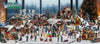 Scena animata per villaggio di Natale Palla di neve segreta in Resina