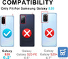 Vakoo Serie Wallet Custodia in Pelle a Libro per Samsung Galaxy S20 6,2 Nero