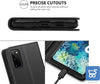 Vakoo Serie Wallet Custodia in Pelle a Libro per Samsung Galaxy S20 6,2 Nero