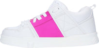 Valentino-Garavani-Sneakers-Bianco-fuxia-da-donna
