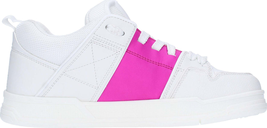 Valentino-Garavani-Sneakers-Bianco-fuxia-da-donna