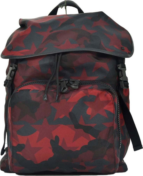 Valentino-VALENTINO-Zaino-Rosso-Camouflage-Uomo-Cotone-Coulisse-Mod.LY0B0521NCHU37-da-uomo