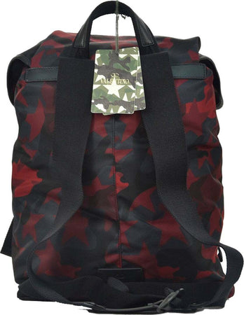 Valentino-VALENTINO-Zaino-Rosso-Camouflage-Uomo-Cotone-Coulisse-Mod.LY0B0521NCHU37-da-uomo