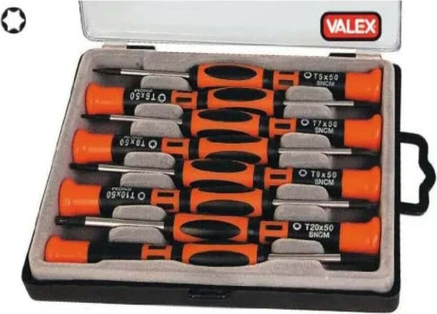 VALEX---8-PEZZI---SET-8-CACCIAVITI-DI-PRECISIONE-TORX