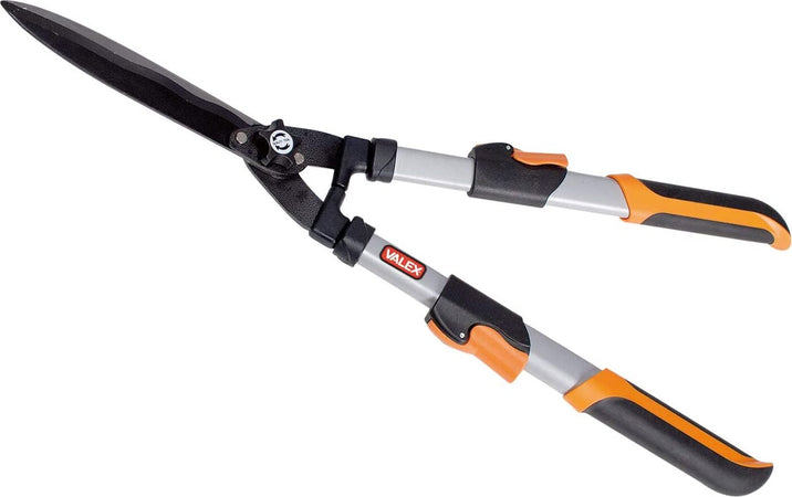 VALEX---FORBICI PER-SIEPE-CON-MANICI-TELESCOPICI