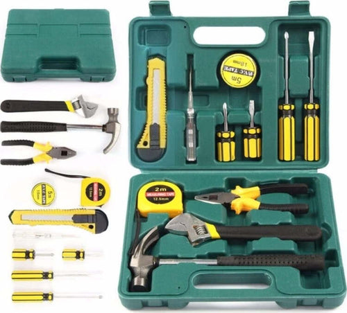 VALIGETTA 16 ATTREZZI PER RIPARAZIONI METRO MARTELLO CACCIAVITI PINZA CHIAVINI Fai da te/Utensili elettrici e a mano/Utensili a mano/Set di attrezzi Trade Shop italia - Napoli, Commerciovirtuoso.it