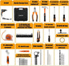 Valigetta-Attrezzi-35pz-con-Trapano-Elettrico-a-Percussione-710W-3000rpm-13mm