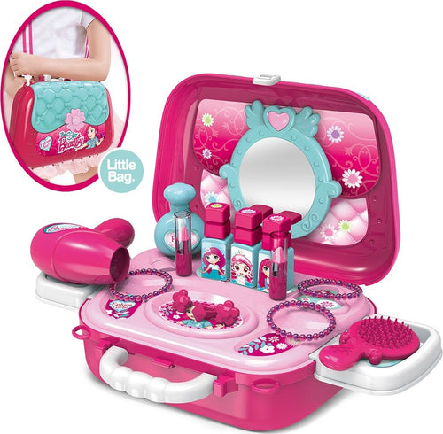 Valigetta Beauty Specchio Giocattolo Bambini 17 Accessori Bellezza Con Tracolla Giochi e giocattoli/Giochi d'imitazione e accessori di travestimento/Accessori per travestimento/Trucchi Trade Shop italia - Napoli, Commerciovirtuoso.it