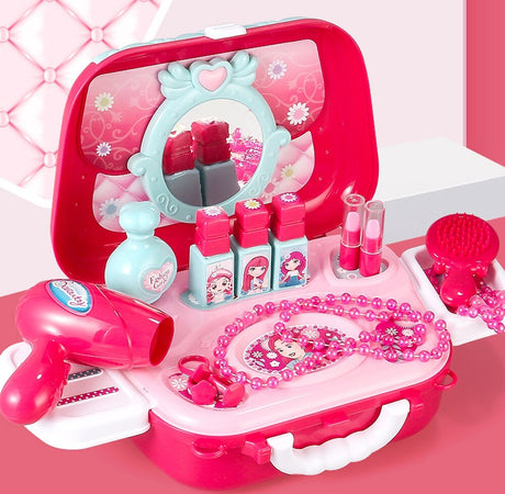 Valigetta Beauty Specchio Giocattolo Bambini 17 Accessori Bellezza Con Tracolla Giochi e giocattoli/Giochi d'imitazione e accessori di travestimento/Accessori per travestimento/Trucchi Trade Shop italia - Napoli, Commerciovirtuoso.it