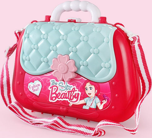 Valigetta Beauty Specchio Giocattolo Bambini 17 Accessori Bellezza Con Tracolla Giochi e giocattoli/Giochi d'imitazione e accessori di travestimento/Accessori per travestimento/Trucchi Trade Shop italia - Napoli, Commerciovirtuoso.it
