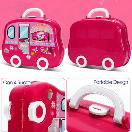 VALIGETTA CENTRO BELLEZZA FASHION PER BAMBINE GIOCATTOLO CON ACCESSORI PORTATILE Giochi e giocattoli/Giochi d'imitazione e accessori di travestimento/Medico Trade Shop italia - Napoli, Commerciovirtuoso.it