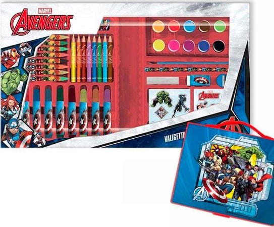 Valigetta Con Colori Degli Avengers Set Per Colorare Gioco Per Bambini 52 Pezzi Casa e cucina/Hobby creativi/Pittura/Pennelli Trade Shop italia - Napoli, Commerciovirtuoso.it