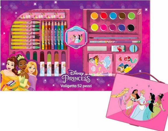 Valigetta Con Colori Principesse Disney Set Per Colorare Gioco Bimbe 52 Pezzi Casa e cucina/Hobby creativi/Pittura/Pennelli Trade Shop italia - Napoli, Commerciovirtuoso.it