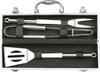 Valigetta per barbecue accessori per BBQ in alluminio acciaio inox grigliata brace griglia