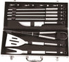 Valigetta per barbecue accessori per BBQ in alluminio acciaio inox grigliata brace griglia