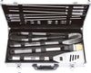 Valigetta per barbecue accessori per BBQ in alluminio acciaio inox grigliata brace griglia