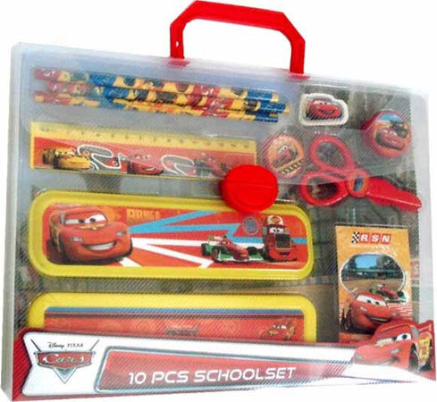 Valigetta-Scuola-Disney-Set-10-Pezzi-Modelli-Assortiti-Accessori-Bambini