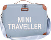 Valigia per Bambini Childhome Mini Traveller Grigio Bianco Moda/Valigie borse e accessori da viaggio/Valigie e set da viaggio/Valigie per bambini La Casa Del Bebè - Napoli, Commerciovirtuoso.it