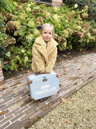 Valigia per Bambini Childhome Mini Traveller Grigio Bianco Moda/Valigie borse e accessori da viaggio/Valigie e set da viaggio/Valigie per bambini La Casa Del Bebè - Napoli, Commerciovirtuoso.it