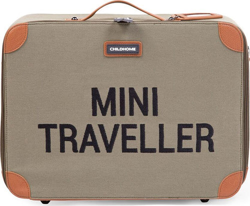 Valigia per Bambini Childhome Mini Traveller Kaki Moda/Valigie borse e accessori da viaggio/Valigie e set da viaggio/Valigie per bambini La Casa Del Bebè - Napoli, Commerciovirtuoso.it