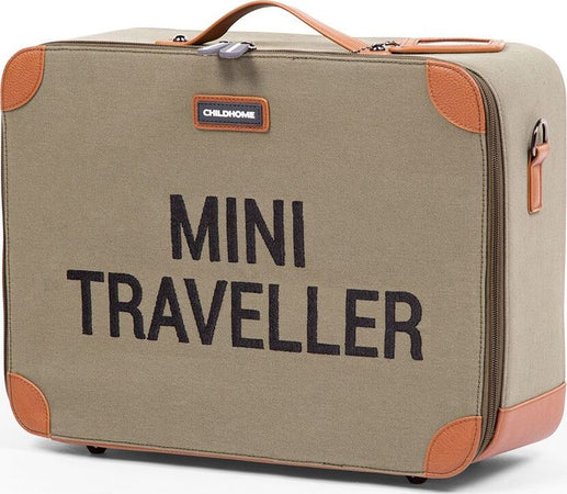 Valigia per Bambini Childhome Mini Traveller Kaki Moda/Valigie borse e accessori da viaggio/Valigie e set da viaggio/Valigie per bambini La Casa Del Bebè - Napoli, Commerciovirtuoso.it