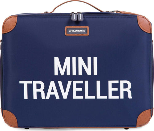 Valigia per Bambini Childhome Mini Traveller Navy White Moda/Valigie borse e accessori da viaggio/Zaini/Zainetti per bambini La Casa Del Bebè - Napoli, Commerciovirtuoso.it