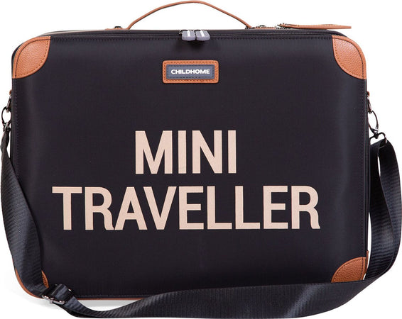 Valigia per Bambini Childhome Mini Traveller Oro Nero Moda/Valigie borse e accessori da viaggio/Valigie e set da viaggio/Valigie per bambini La Casa Del Bebè - Napoli, Commerciovirtuoso.it