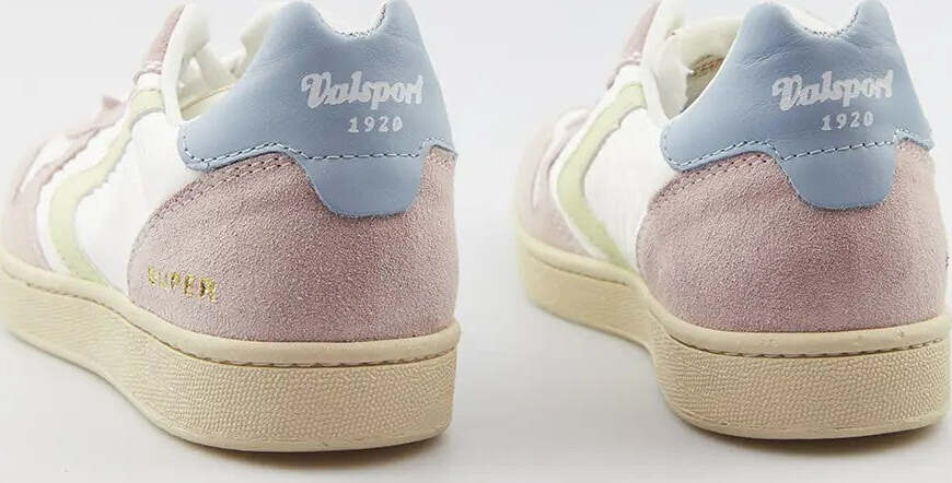 Valsport-Super-nylon-tessuto-bianco-rosa-verde