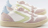 Valsport-Super-nylon-tessuto-bianco-rosa-verde