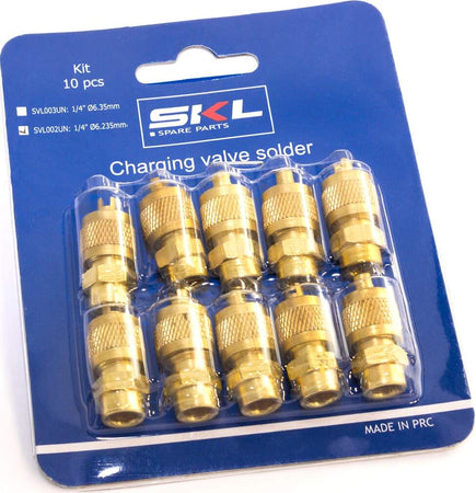VALVOLA A SALDARE 1/4 SAE PER RICARICA GAS FREON REFRIGERANTE KIT 10 pezzi   - CL53 Casa e cucina/Grandi elettrodomestici/Accessori e parti di ricambio/Tubi del gas Rossi Ricambi - Venetico Marina, Commerciovirtuoso.it