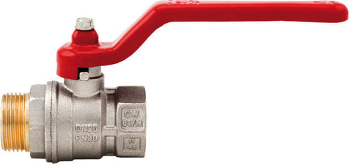 Valvola a sfera con maniglia a leva attacco maschio/femmina a passaggio standard Giardino e giardinaggio/Attrezzi da giardino e attrezzature per l'irrigazione/Attrezzature per l'irrigazione/Rubinetti La Zappa - Altamura, Commerciovirtuoso.it