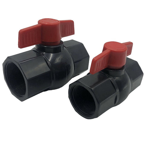 Valvola a sfera fem/fem in pvc 2