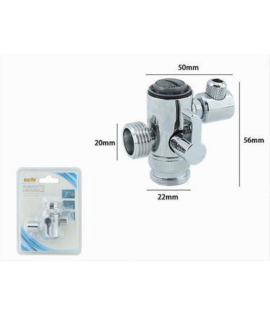 Valvola Deviatrice Rubinetto Bagno Cucina Collegamento Doccia A Mano Bidet 87501