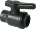 Valvola di intercettazione a sfera con filettatura GAS in polipropilene Giardino e giardinaggio/Attrezzi da giardino e attrezzature per l'irrigazione/Attrezzature per l'irrigazione/Rubinetti La Zappa - Altamura, Commerciovirtuoso.it