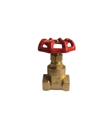 Valvola Saracinesca D'arresto Per Acqua Rubinetto In Metallo F/f Pn16 Da 1/2"